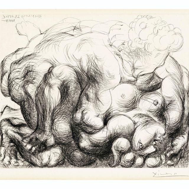 Pablo Picasso — Виола V, из "Люкса Воллара"