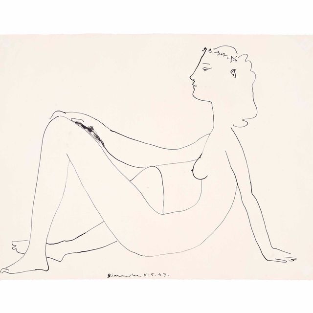 Pablo Picasso — Ну, в общем, профиль (Блох 454; Мурло 103)