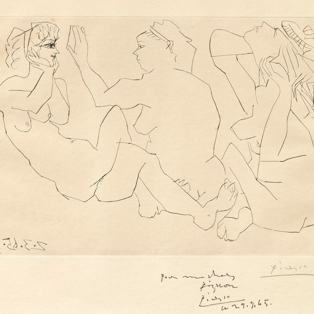 Pablo Picasso — Трое женщин