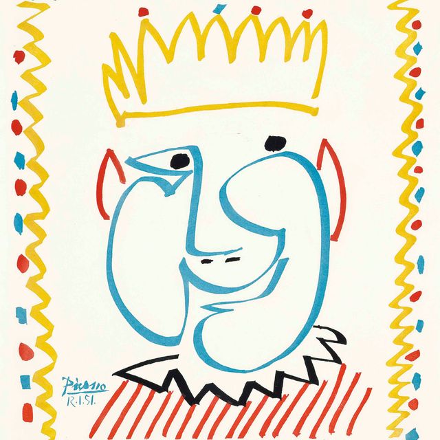 Pablo Picasso — Тет-а-тет по-королевски