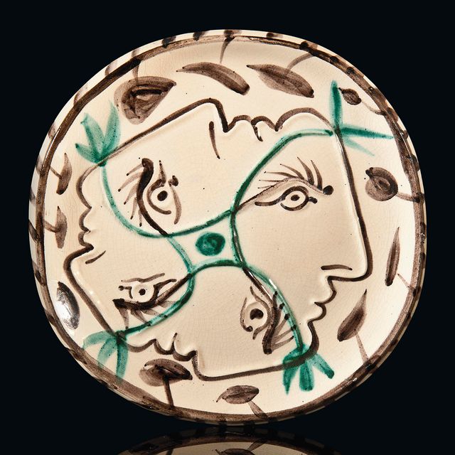 Pablo Picasso — Четыре профиля enlacés