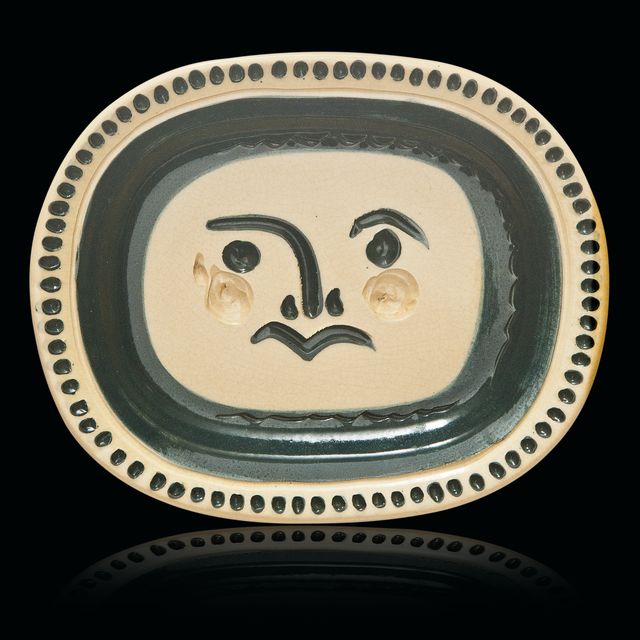 Pablo Picasso — Гравюра для лица, грежский фонд (29 апреля)