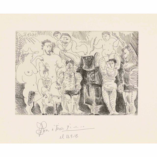Pablo Picasso — Фото 6, от: El Entierro del Conde de Orgaz