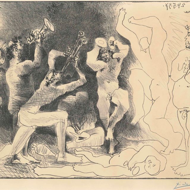 Pablo Picasso — Танец фавнов