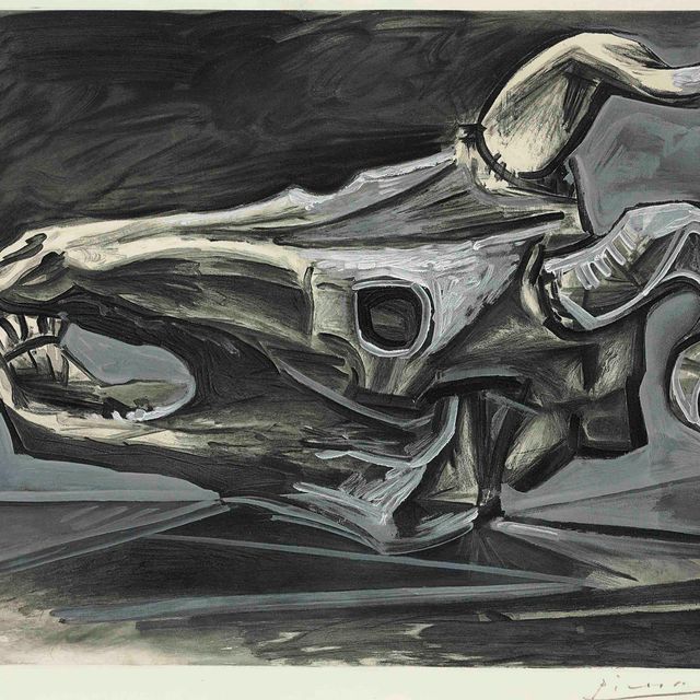 Pablo Picasso — Кран-де-Шевр-сюр-ла-Стол