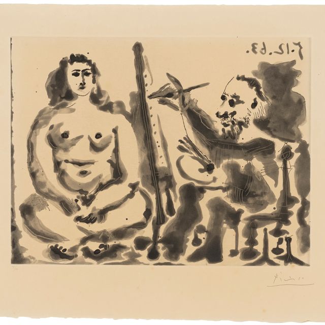 Pablo Picasso — Мир и модель IV