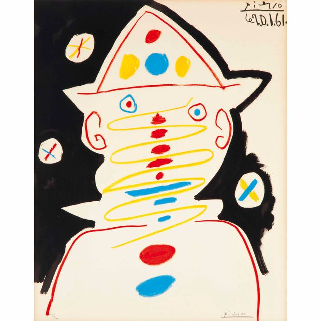 Pablo Picasso — Клоун
