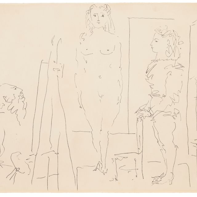 Pablo Picasso — Две модели