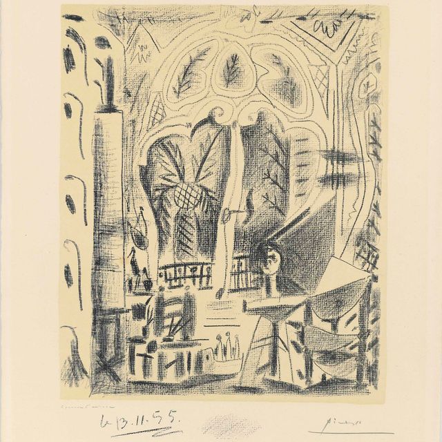Pablo Picasso — Отель в Каннах (B. 778; M. 267)