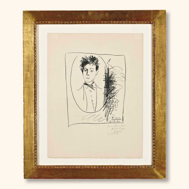 Pablo Picasso — Портрет Артура Рембо (Блох, 1007; Кремер, 119)