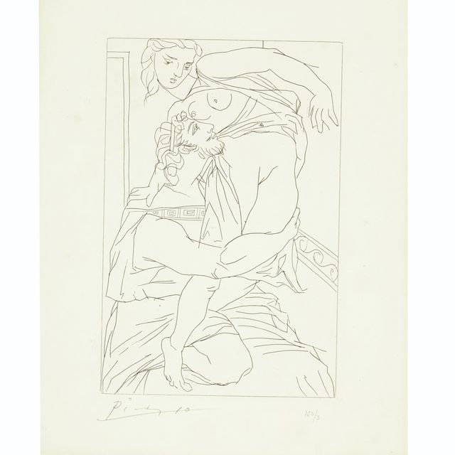Pablo Picasso — "Синезий и миррина", от Лисистраты