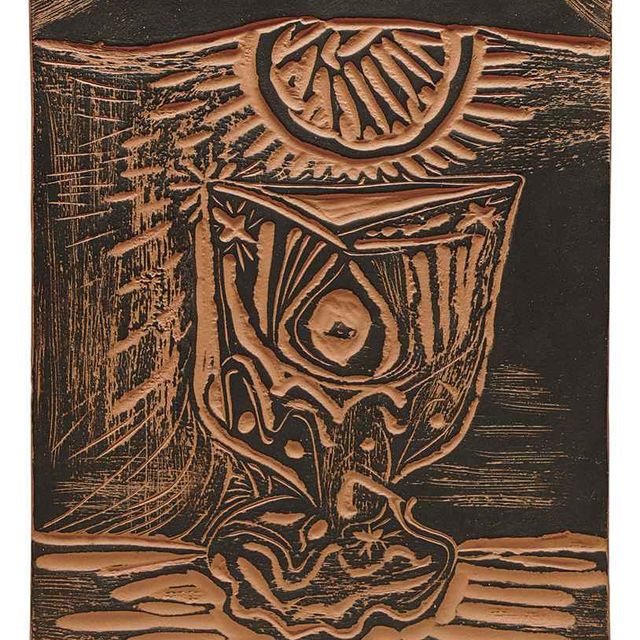 Pablo Picasso — Стекло под лампу (A.R. 519)