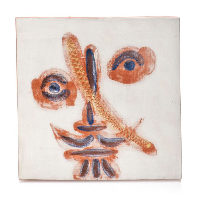 Pablo Picasso — Лицо с косыми чертами (A.R. 589)