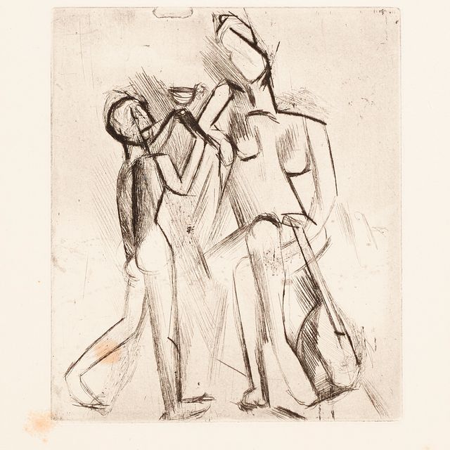 Pablo Picasso — Двойка фигур -нюансы