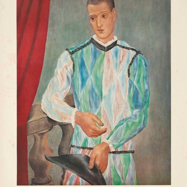 Pablo Picasso — Арлекин, из: Barcelona Suite