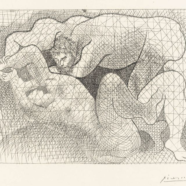 Pablo Picasso — Виола из "Сюиты Воллара" (Блох, 142; Бэр, 209)