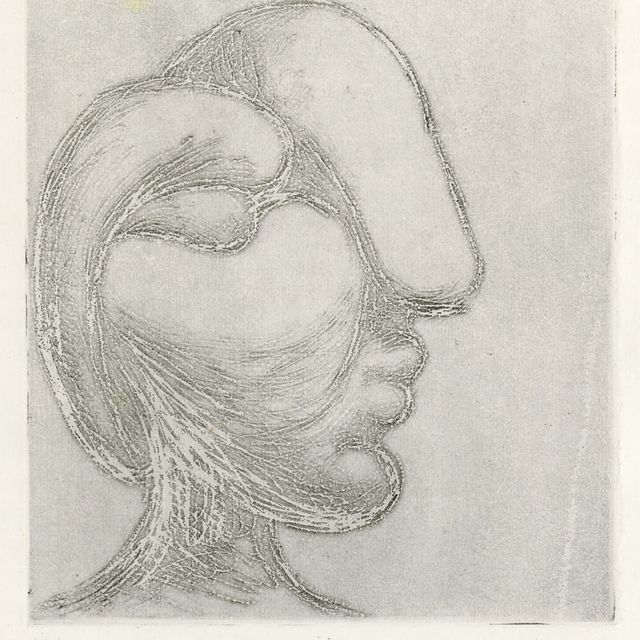 Pablo Picasso — Тет-а-тет с женщиной (B. 256; Ba. 295)