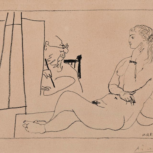 Pablo Picasso — Модель тенду (B. 749; M. 244)