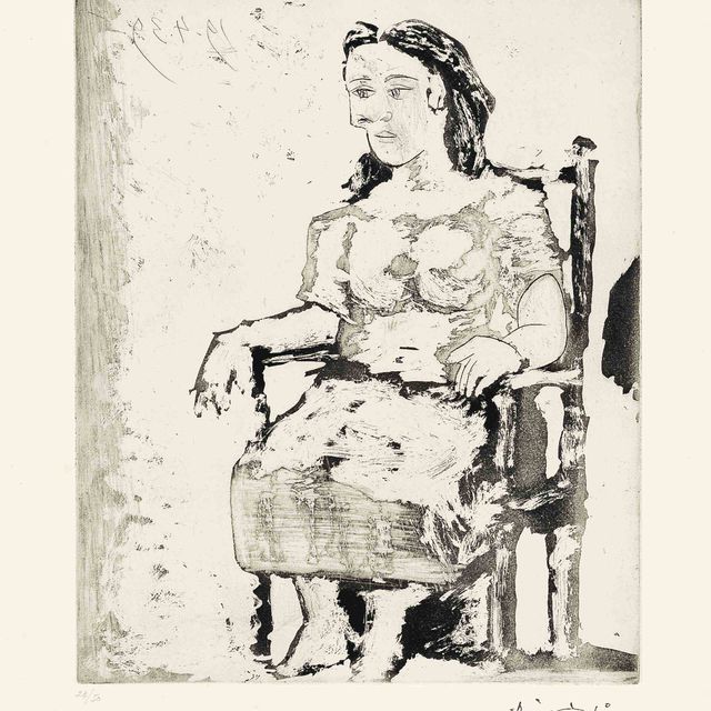 Pablo Picasso — Лучшая женская роль второго плана: Дора Маар (Блох 318; Бэр 649)