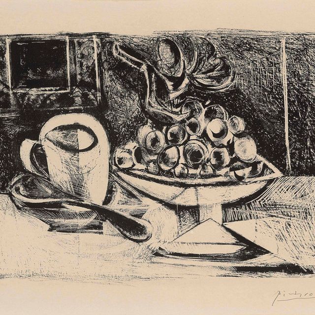 Pablo Picasso — Смерть природы в компотье (стр. 379; Фрагмент 6)