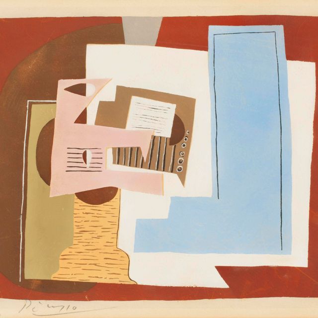Pablo Picasso — Смерть природы под гитару