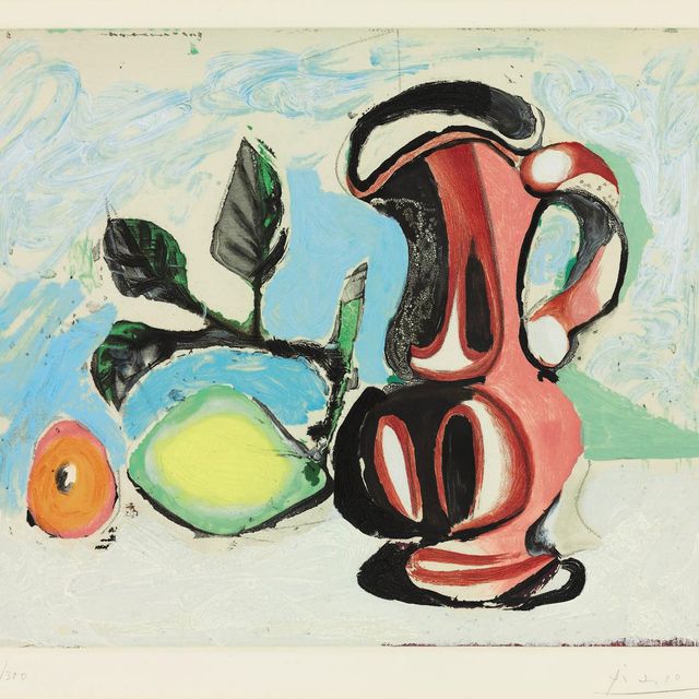 Pablo Picasso — Природа умирает с цитрусом и румянцем Пиче