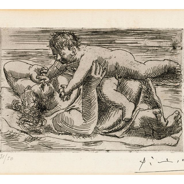 Pablo Picasso — Радость матери