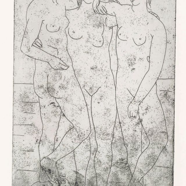 Pablo Picasso — "Три холостяка", II (ч. 61; стр. 107)