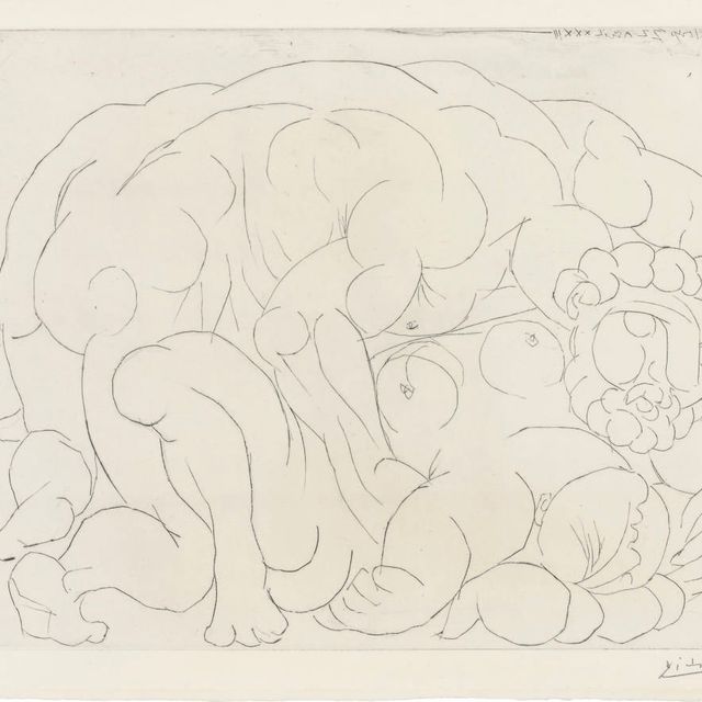 Pablo Picasso — "Виола II" из "Сюиты Воллара" (B. 180; Ba. 338)