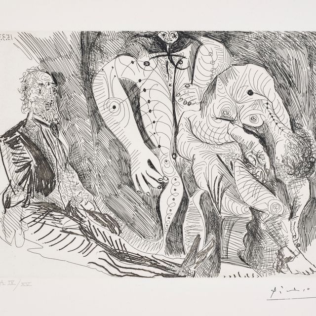 Pablo Picasso — Женский туалетный столик, автор Дега Ревант, от La Série 156