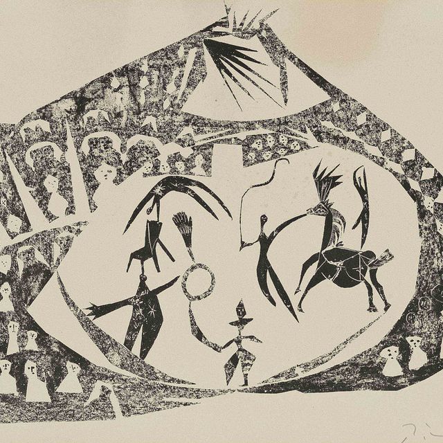 Pablo Picasso — "Ле Цирк" (Блох - 385; Мурло - 24)