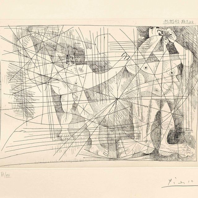 Pablo Picasso — Супружеская пара из "Повседневной магии"