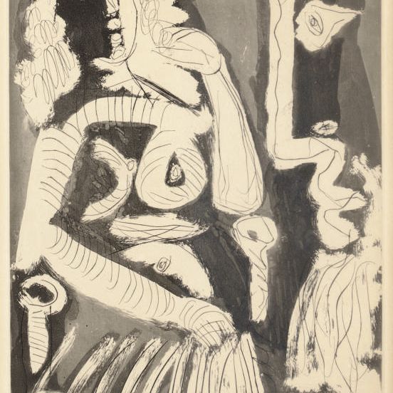 Pablo Picasso — Модель для репозиториев без границ (B. 1205; Ba. 1187)
