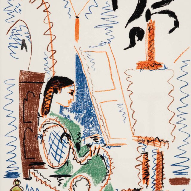 Pablo Picasso — Хайме Сабартес, "Танец художника Пикассо", Фернан Мурло, Париж, 1957
