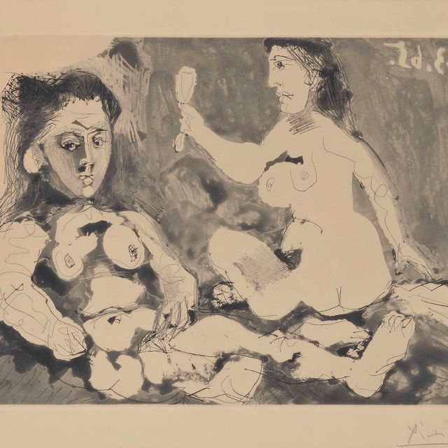 Pablo Picasso — Женский туалет II