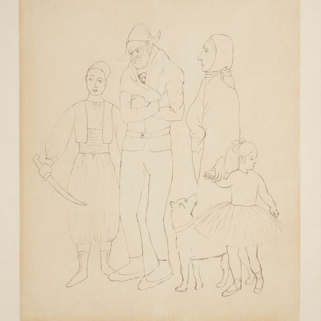 Pablo Picasso — Семья Сальтимбанков
