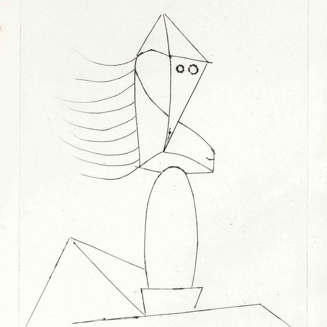 Pablo Picasso — Шесть фантастических сюжетов : одна тарелка (B. 368; Ba. 694)