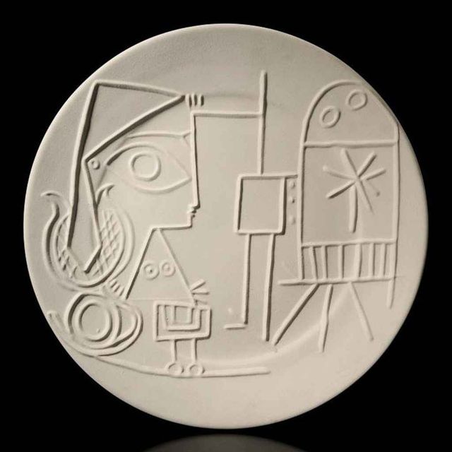 Pablo Picasso — Облик а-ля решетка радиатора