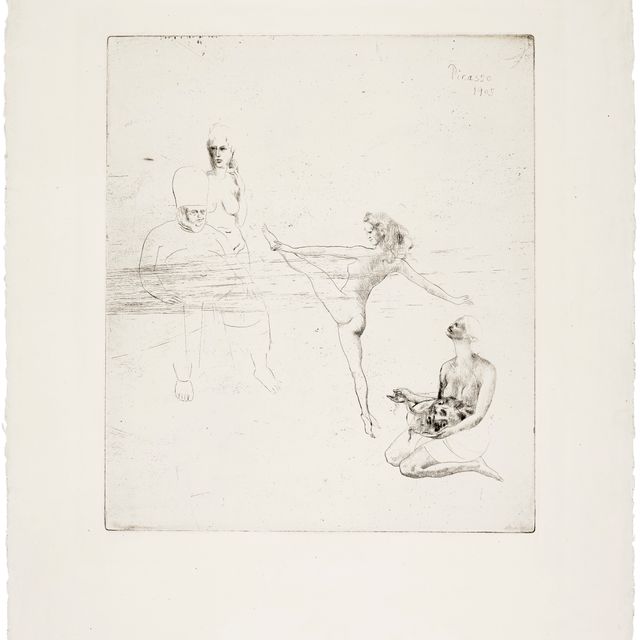 Pablo Picasso — Саломея из "Свиты Сальтимбанков"