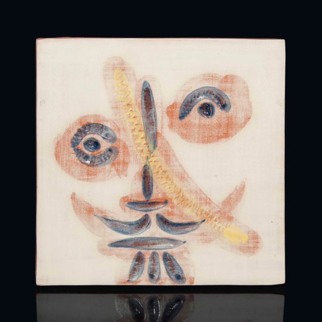 Pablo Picasso — Лицо с косыми чертами (A.R. 589)
