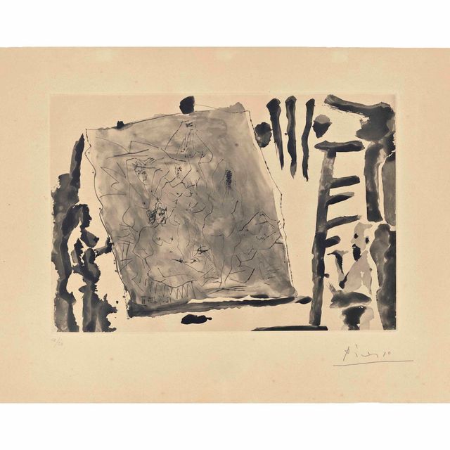 Pablo Picasso — Танец танцоров (Блох, 1216; Баер, 1198)