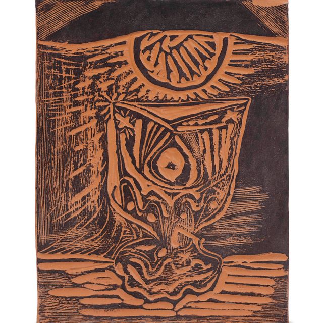 Pablo Picasso — Стекло под лампу (A.R. 519)