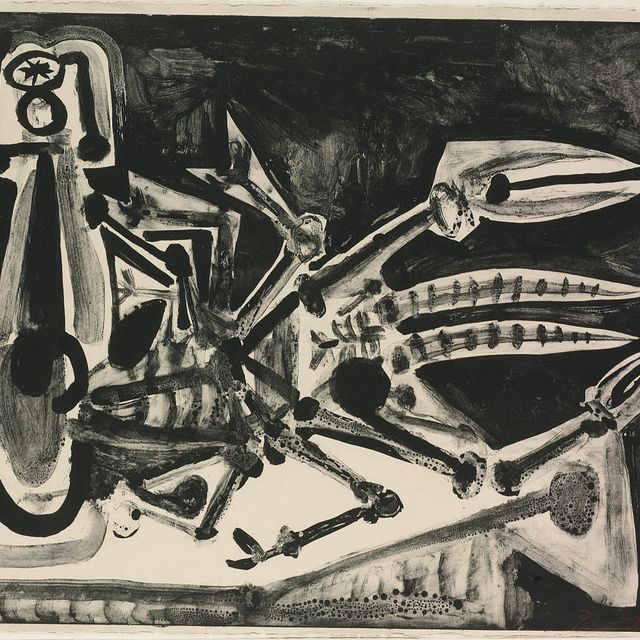Pablo Picasso — Ле Гомар (B. 584; M. 143)
