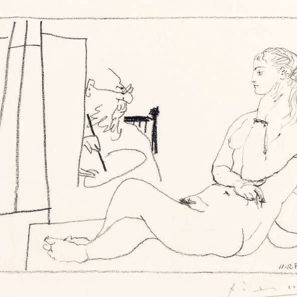 Pablo Picasso — Модель будущего (B. 749; M. 244)