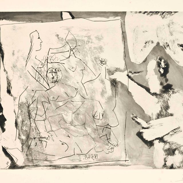 Pablo Picasso — Танец для женщин: труд для четырех женщин (Блох 1219; Баер 1201)