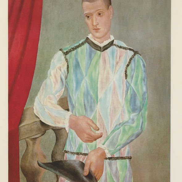 Pablo Picasso — Арлекин из Барселонской сюиты (Czwiklitzer 230)