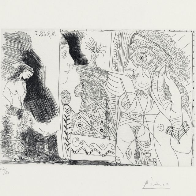 Pablo Picasso — Бывший сын Эдуарда, из серии 347 (р. 1801; Р. 1818)