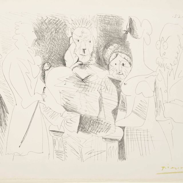 Pablo Picasso — Семейный портрет (Блох, 1031; Мурло, 385)
