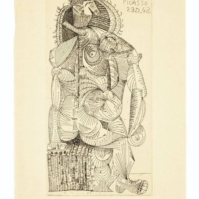 Pablo Picasso — Фронтиспис из коллекции Contrée