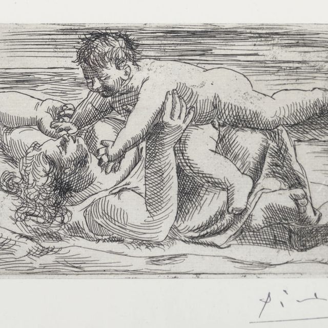 Pablo Picasso — Радость материнства (В. 49; Б. 66)